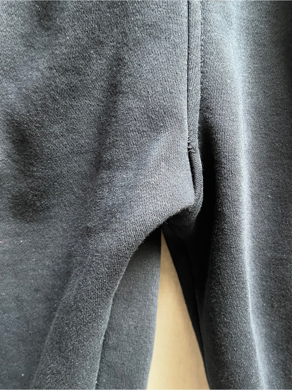 Nike Air Heavyweight Fleece Joggers Pants L - Block Letter Embroidered - Picture 5 of 12